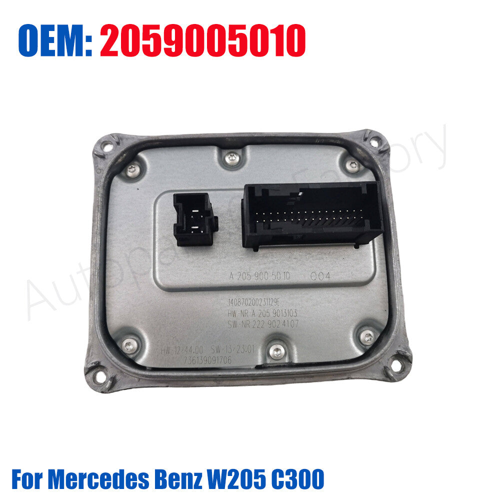 2059005010 LED Headlamp Driver Control Module Unit for Mercedes-Benz W205 C300