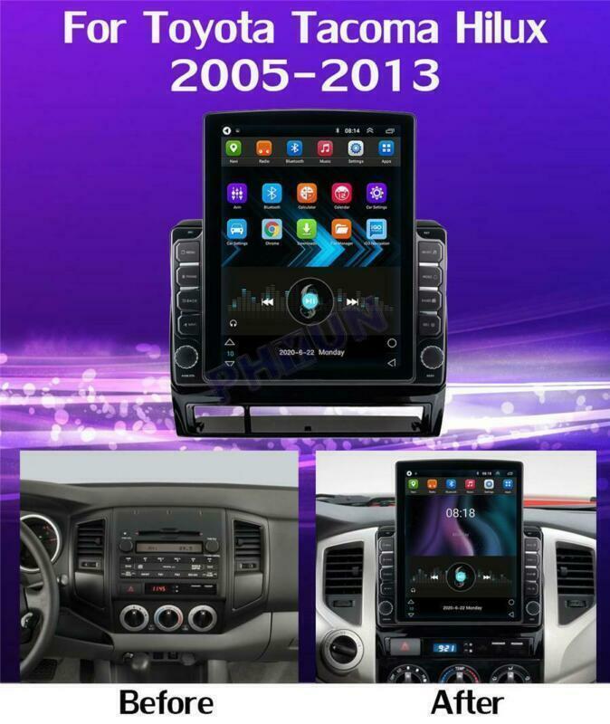 9.7 Android 10.1 Stereo Radio Head Unit GPS For 05-13 for Toyota Tacoma Hilux LHD