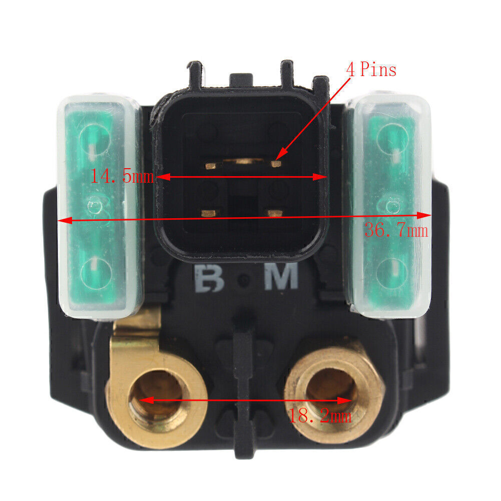 Motor Starter Relay Solenoid for Suzuki AN400 AN250 Burgman Skywave 1999-2014 B1 Q