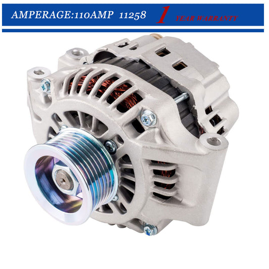 110Amp 11258 Alternator For Altima/Sentra 2007 08-2012 L4 2.5L 23100JA02B n