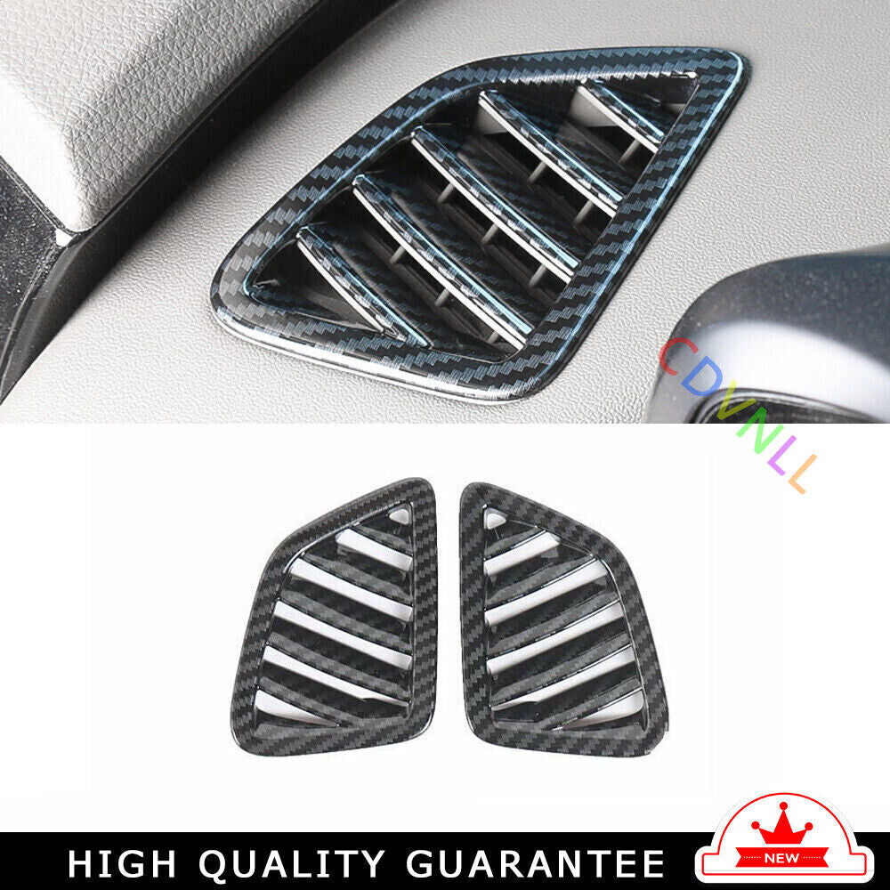 Car Instrument LR Air Outlet Vent Trim for Kia Carnival 2022-2023 Carbon Fiber