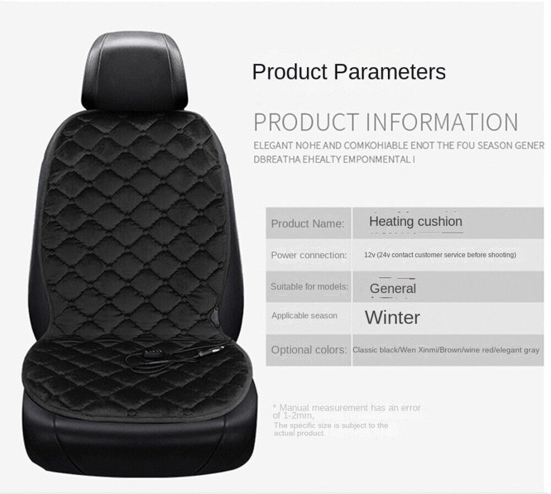 Car Heated for Seat Cover Cushion Heater Warmer Fast-Heating Warming For Winter n