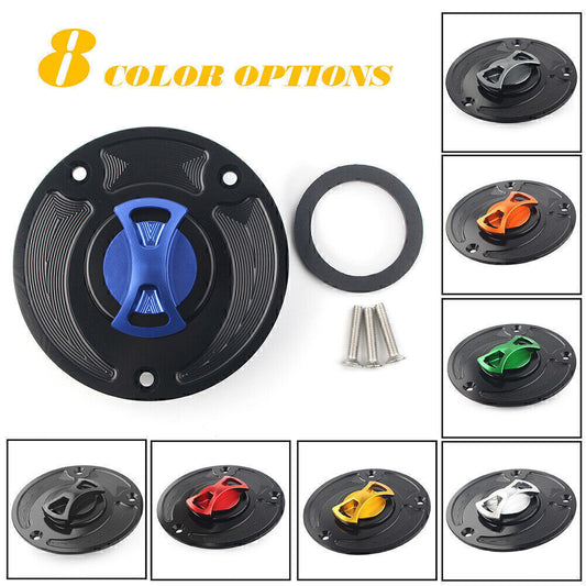CNC Fuel Gas Tank Cap Cover Fit for Suzuki GSXR 600 750 1000 SV650S SV1000 GSXR 1300 Q