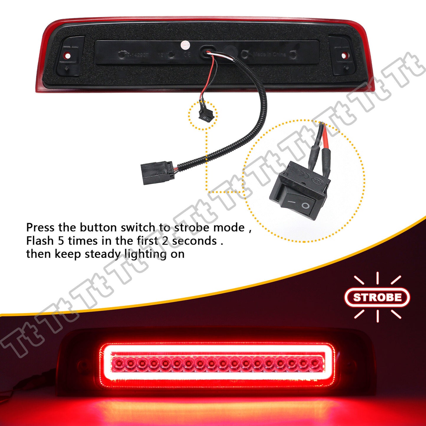 2009 - 2018 for Ram 1500 2500 3500 LED Triple-Level Hair Styling Iron Q
