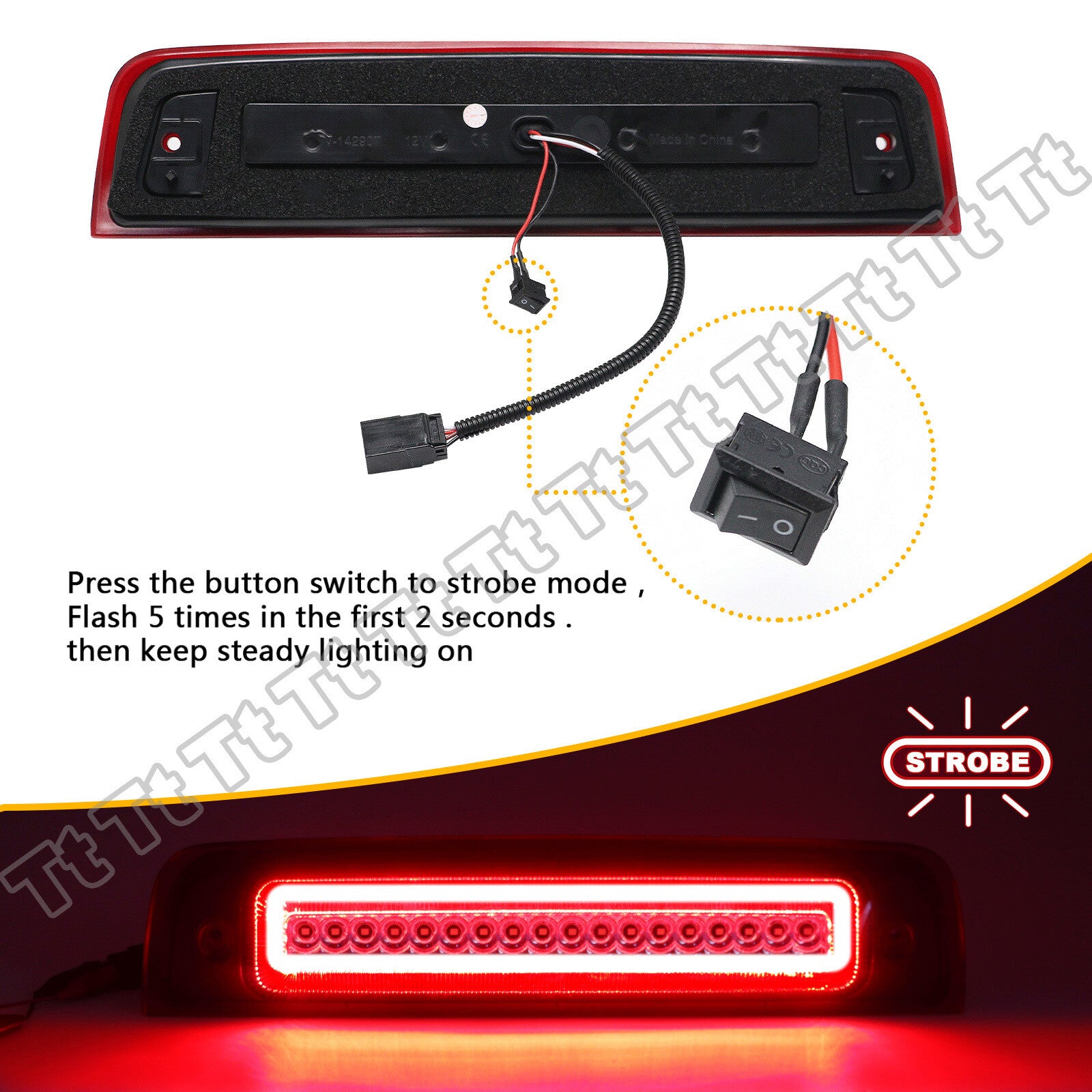 2009 - 2018 for Ram 1500 2500 3500 LED Triple-Level Hair Styling Iron Q