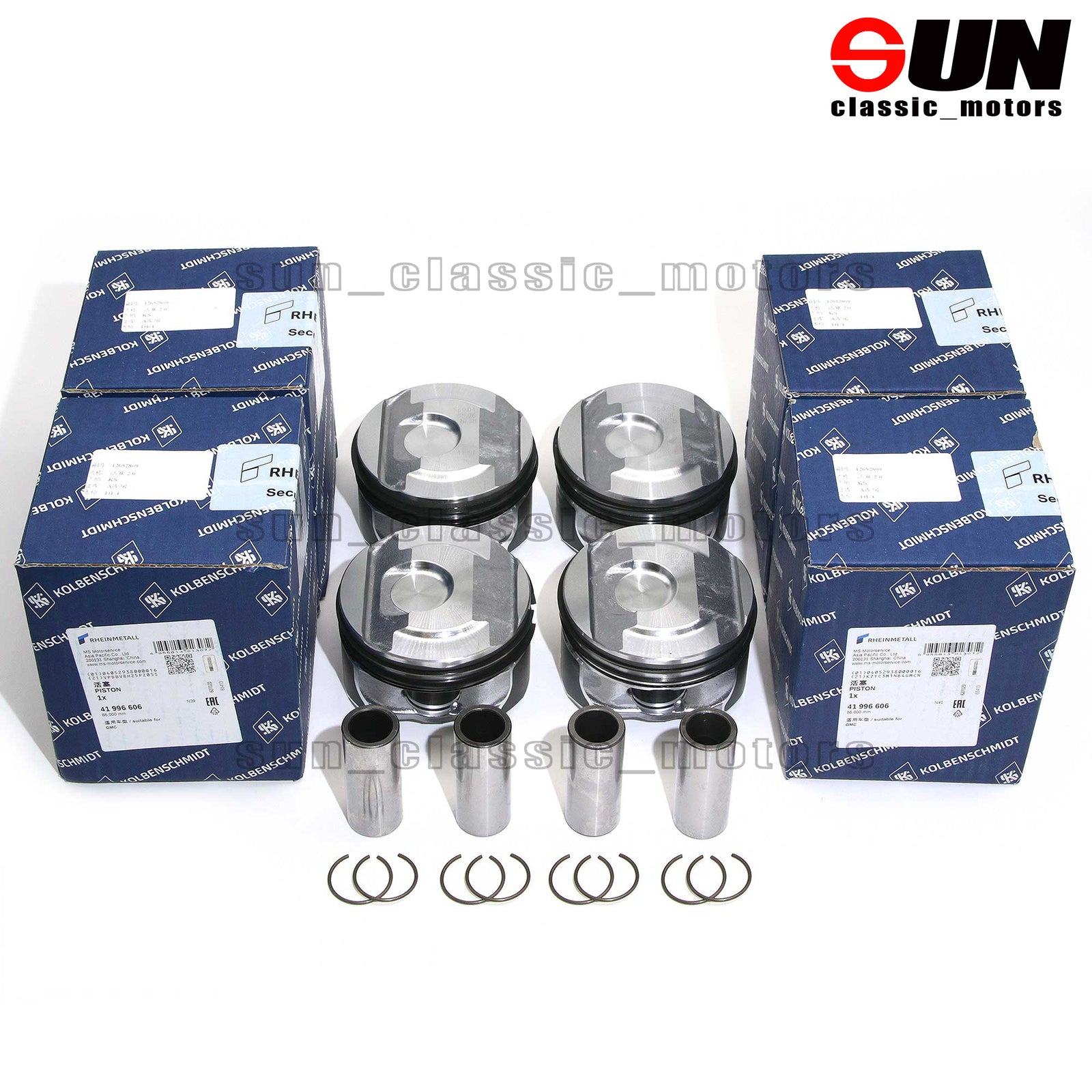 equipment manufacturer STD piston and ring kits for Buick Regal, for Cadillac ATS XT5, and 2.0T.