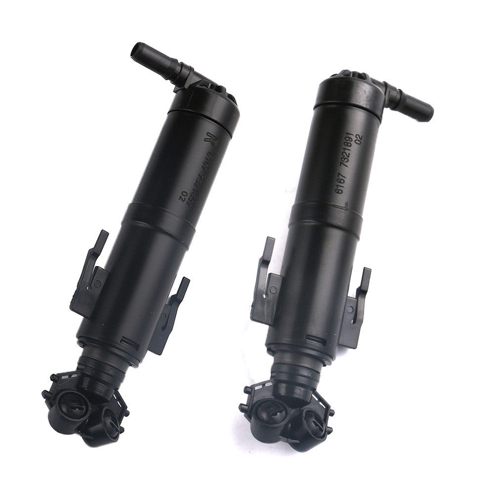 Pair L+R Headlight Washer Wiper Nozzle Sprayer for BMW X1 2013-2015 E84