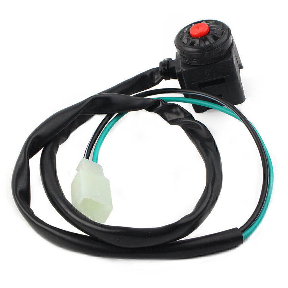 Kill Switch Cutoff Button Red for 50cc 110cc 125cc 150cc PIT Quad Dirt Bike ATV Q