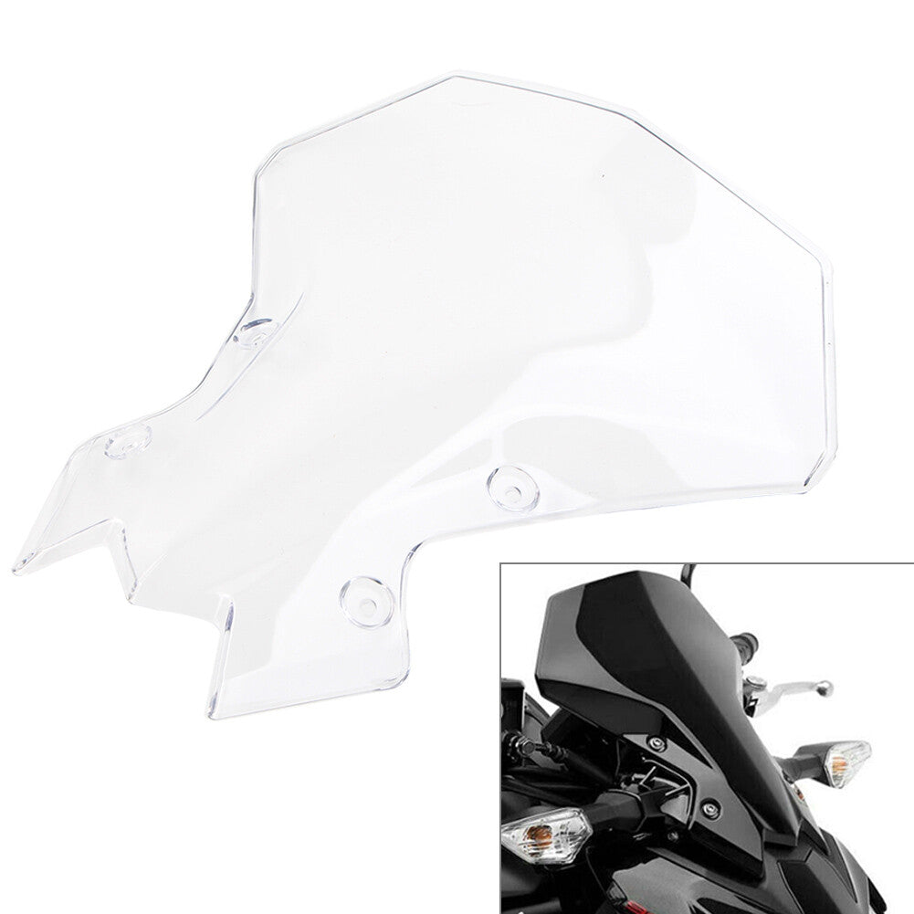 Windscreen Windshield Visor Deflector Cover for Kawasaki Z900 Z650 2020-23 Clear
