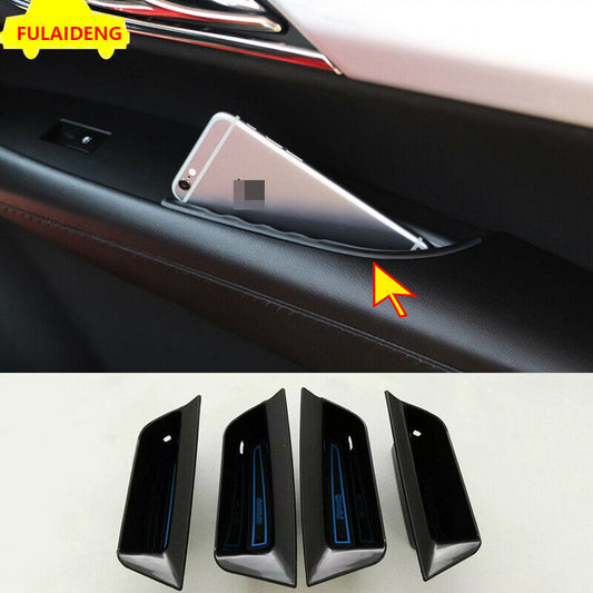 4Pcs for Cadillac XT5 2016-2021 Inner Door Handle Armrest Storage Box Container