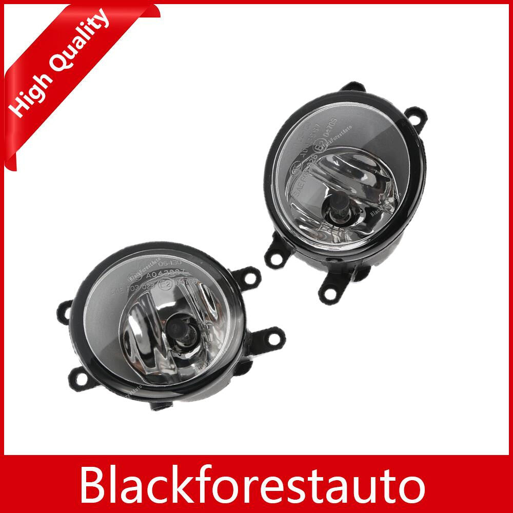 2Pcs Front Bumper Fog Light Lamp for Corolla for Camry With Bulb Left Right Side