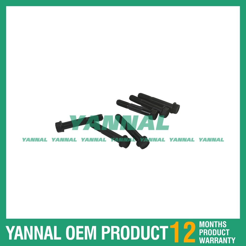 6 connecting rod bolts for Yanmar 3TNV88 engine Airman AX 29 U 5 excavator