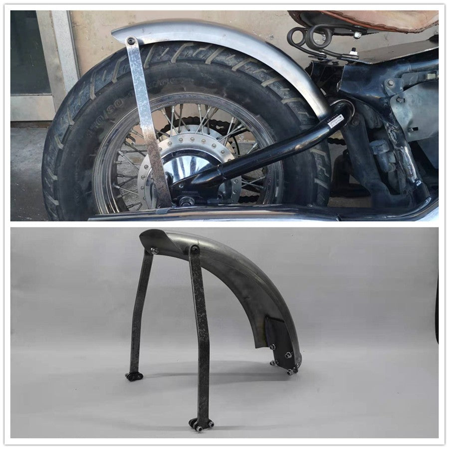 New Modified 1.4MM steel plate Rear Fender for Honda Shadow 400 600 VLX 400 600 Q