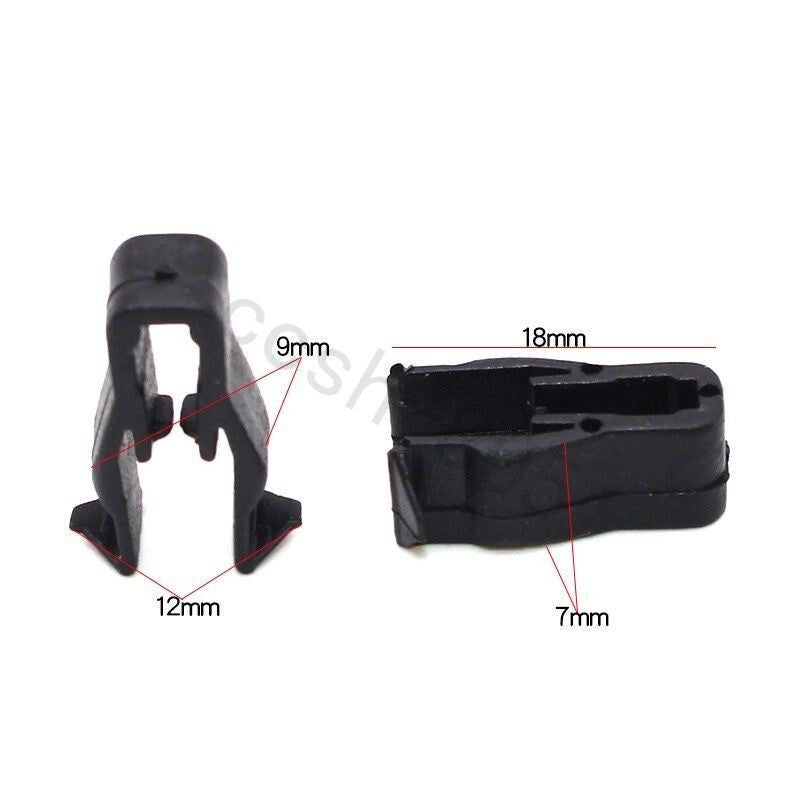 10Pcs Car Center Console Dash Panel Trim Retainer Clips for Mitsubishi for Outlander