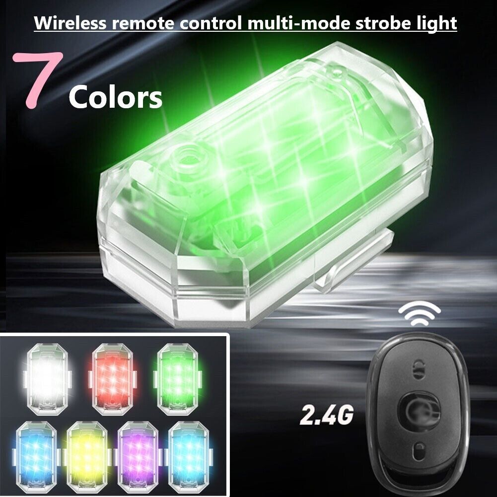 Drone Airplane Light Motorcycle Wireless Remote Control Multi-Mode Light Kits Q