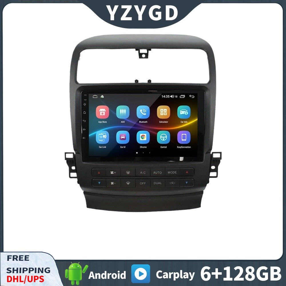 for Acura TSX 2004-2008 Android Car Radio Carplay Stereo Receiver 128GB Screen