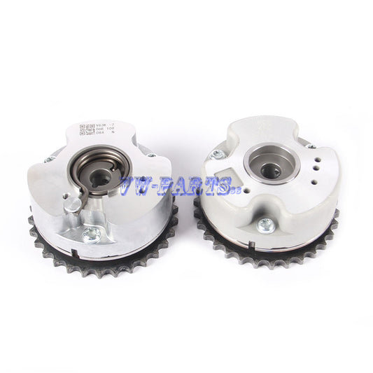 2pcs 3.0T Engine Intake & Exhaust Camshaft Adjuster Kit Fit for AUDI CREC Q