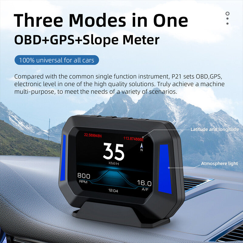 3.5-inch HUD Head-Up Display (OBD) Automotive Digital Car Display Speed Projector Performance - n