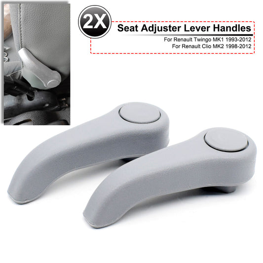 For Clio MK2 Twingo MK1 left right for seat adjustment lever grey for seat adjustment DE Q