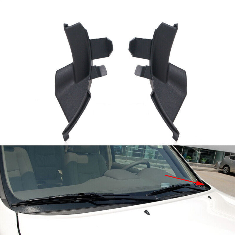 for Toyota for Land Cruiser Prado LC120 for Lexus Pair Front Windshield Wiper Side Cover