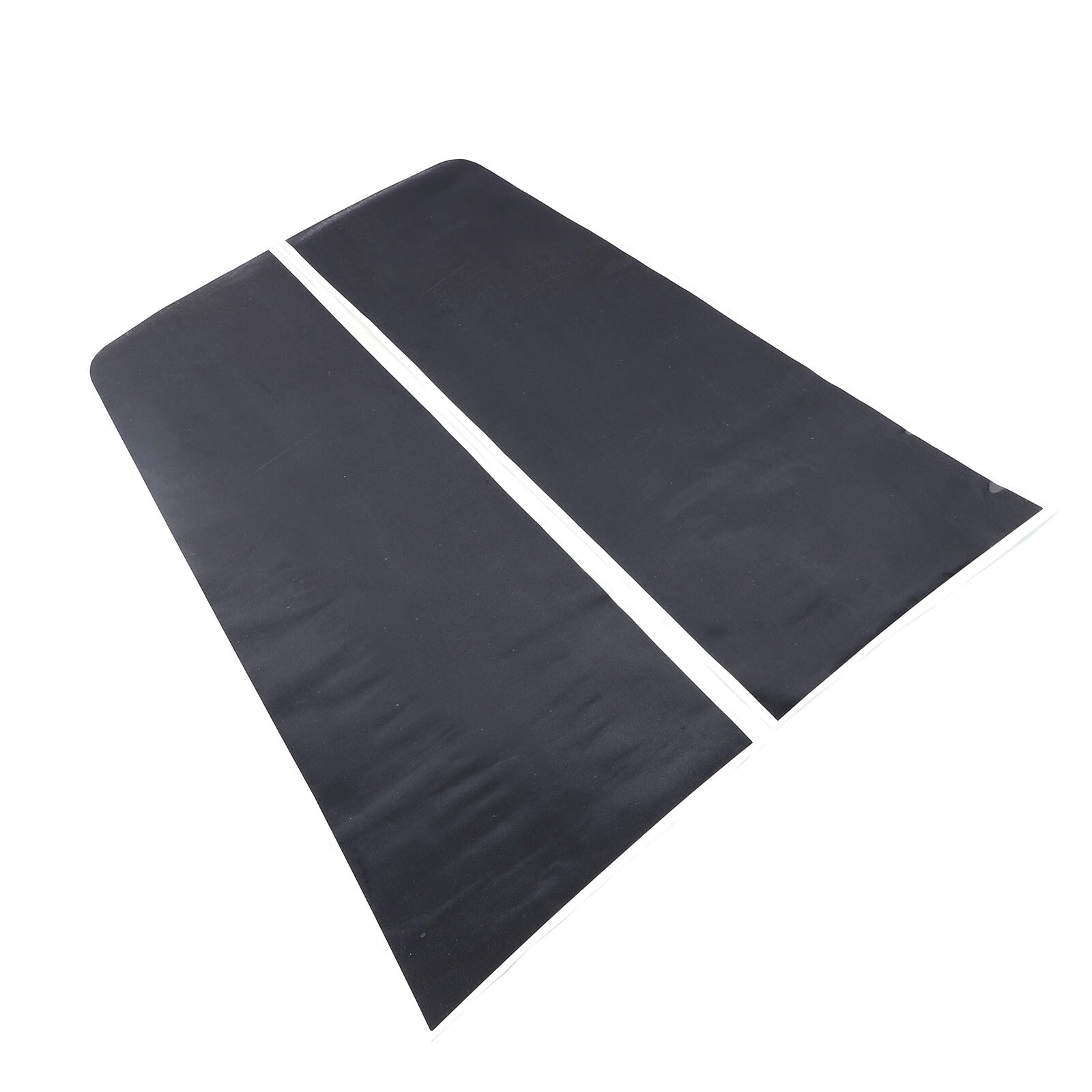 Black exterior racing car cover striped vinyl decals for Frontier 24+ n