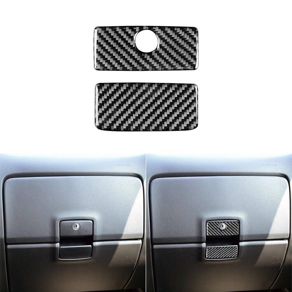 Carbon Fiber Rear Overhead Light Panel Trim Cover for Subaru Forester 2005-2008 v