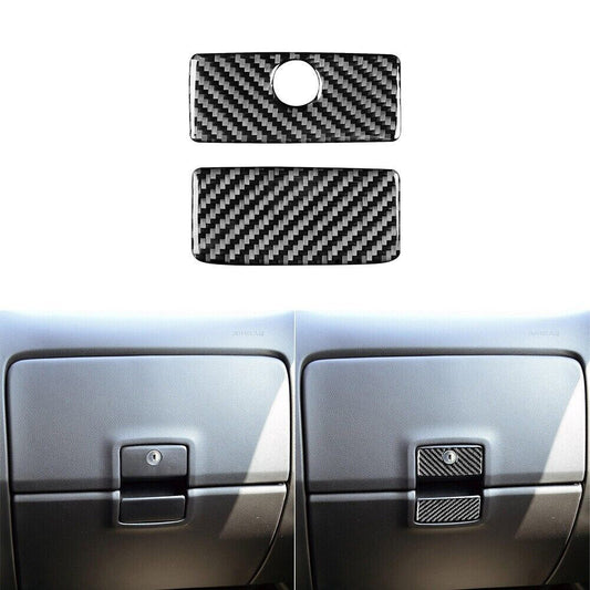 Carbon Fiber Rear Overhead Light Panel Trim Cover for Subaru Forester 2005-2008 v