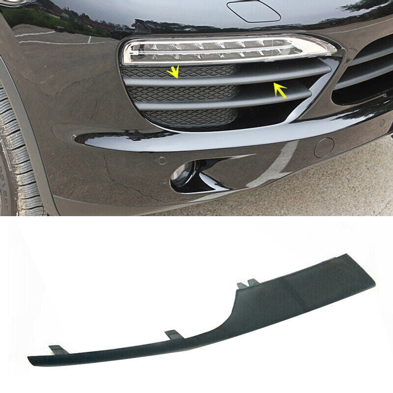Right Front Bumper Upper Grille Trim Molding Strip for Porsche for Cayenne 2011-2014