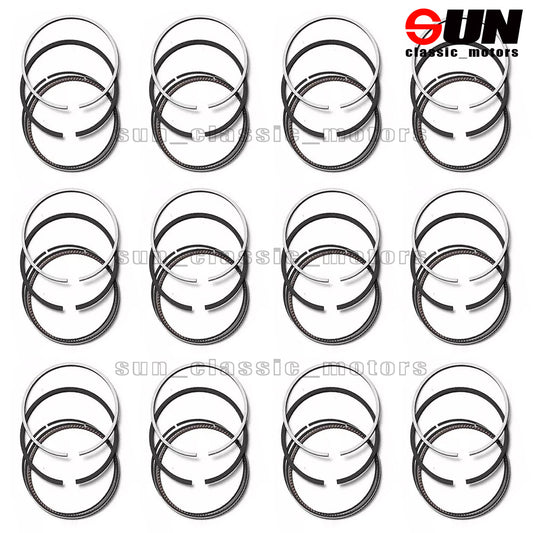 STD 12x Piston Rings Set for Bentley Flying Spur GT BWR CKH 6.0T W12