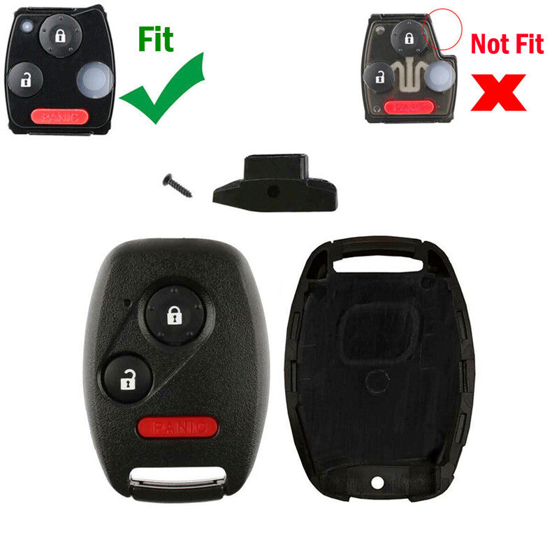 Remote Key Fob Uncut Shell Case for Honda for CR-V 07 08 2009 2010 2011 2012 2013 Q