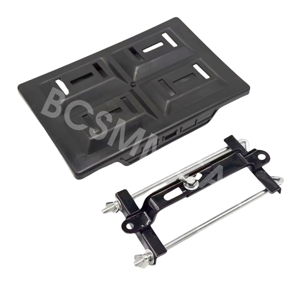 Car Battery Tray Hold Down Clamp Mounting Kit Storage Holder Bracket Adjustable Q