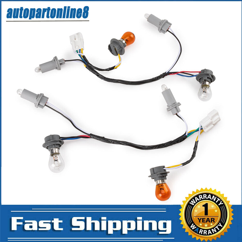 2X 924503Q000 Rear Tail Light Socket Harness for Hyundai Sonata 2012-2013