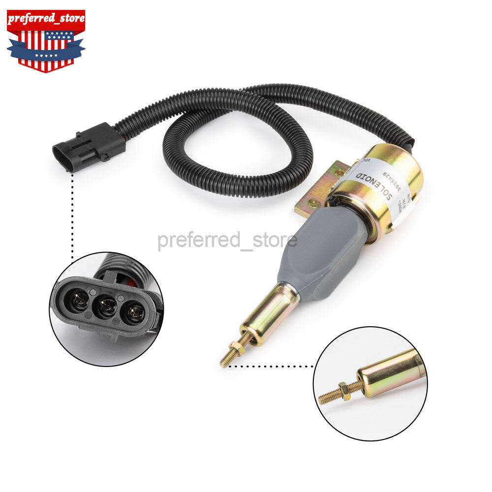 Fireproof solenoid valve suitable for modern R130 3.9L 87420952 8743548 87435487- v
