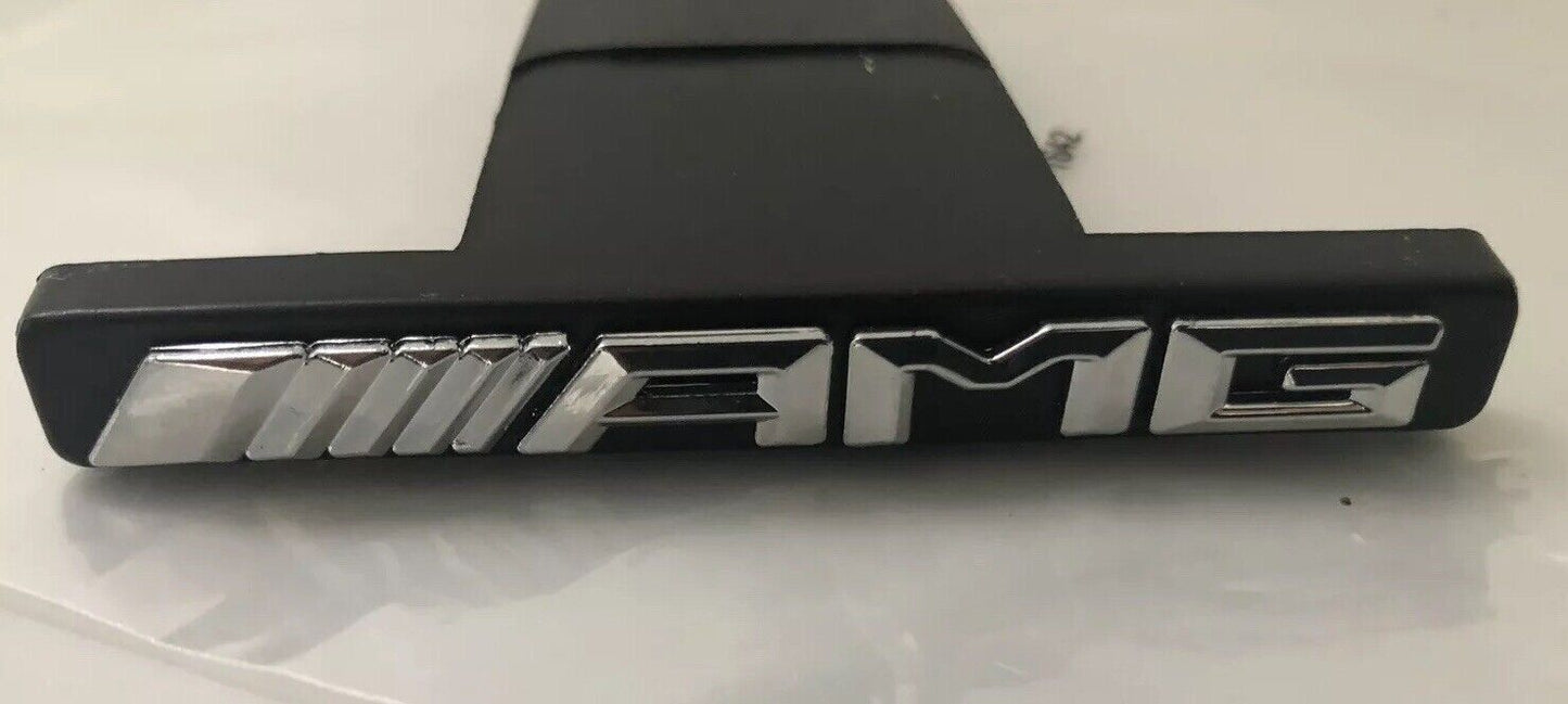 New version for Mercedes Chrome AMG Badg GT grill Panamericana E43 C43 GLC43 C63 3D