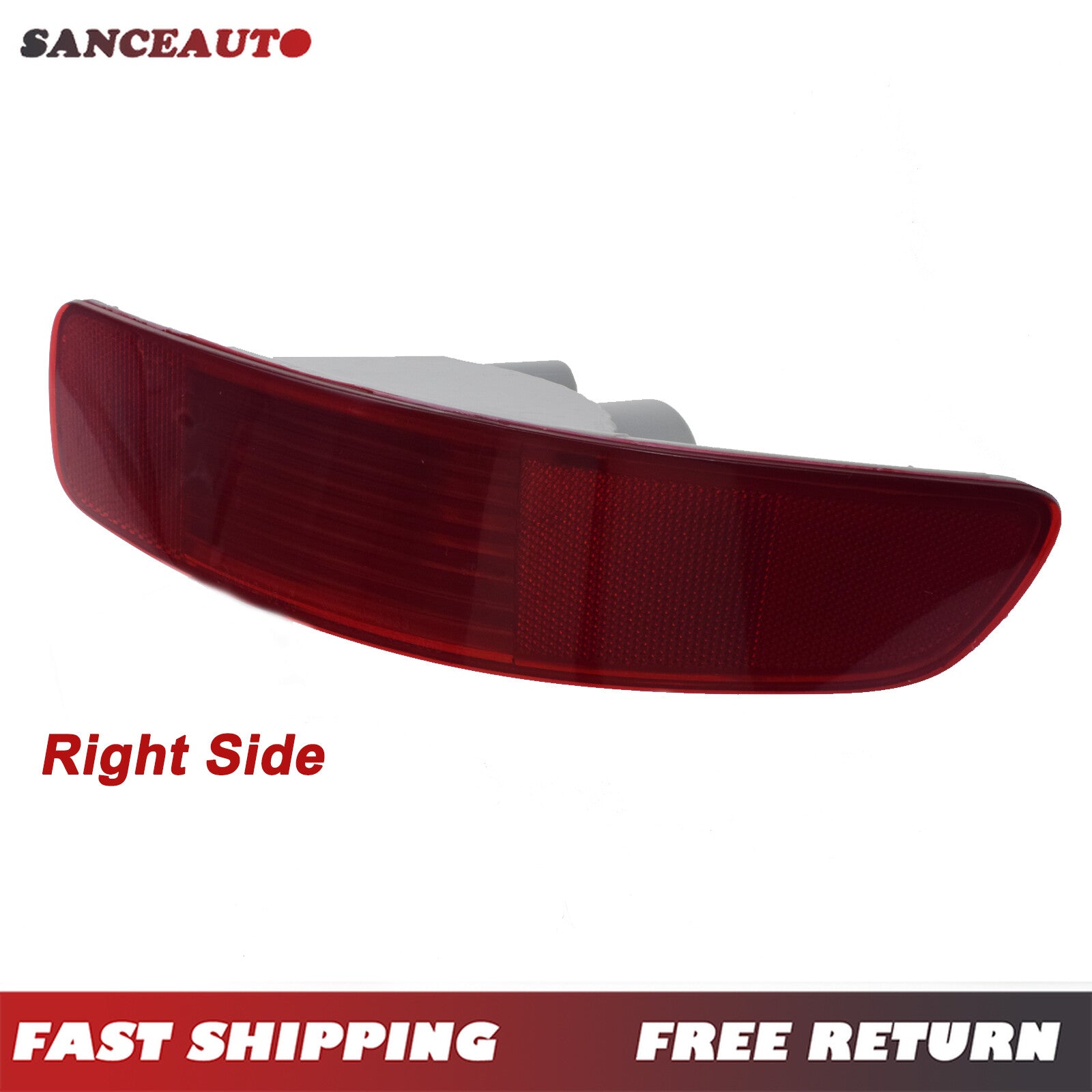 Rear bumper reflector fog lights for Outlander 2007-2012 n