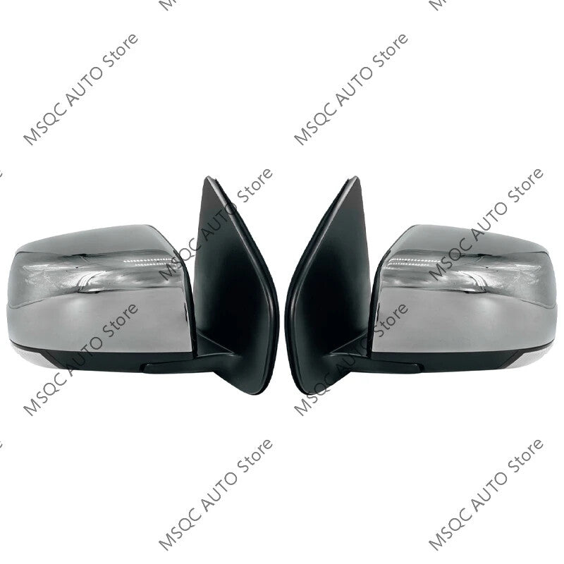 Dual rearview mirrors with turn signals and folding lenses suitable for ISUZU D-MAX DMax 2012-19