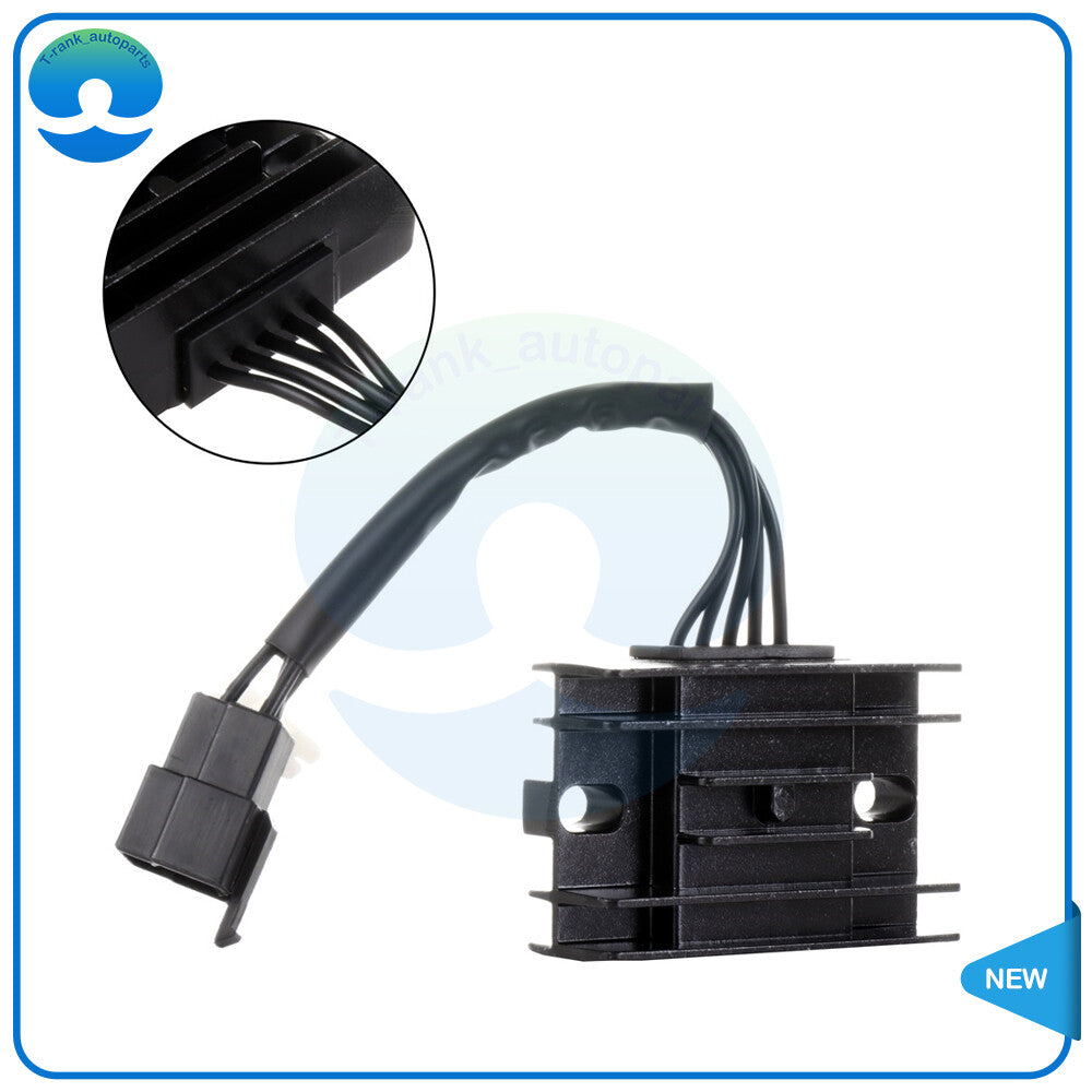For 1999-03 Arctic Cat 250 2 Plugs Black Voltage Regulator Rectifier 32800-29B00