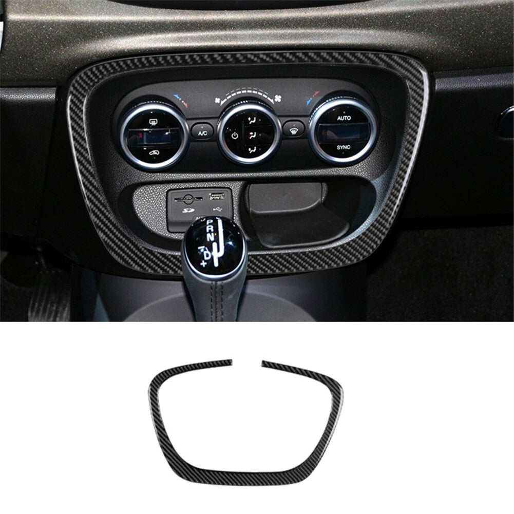 Carbon Fiber Driver Side Air Vent Outlet Trim Cover For F150 2004-2008 v