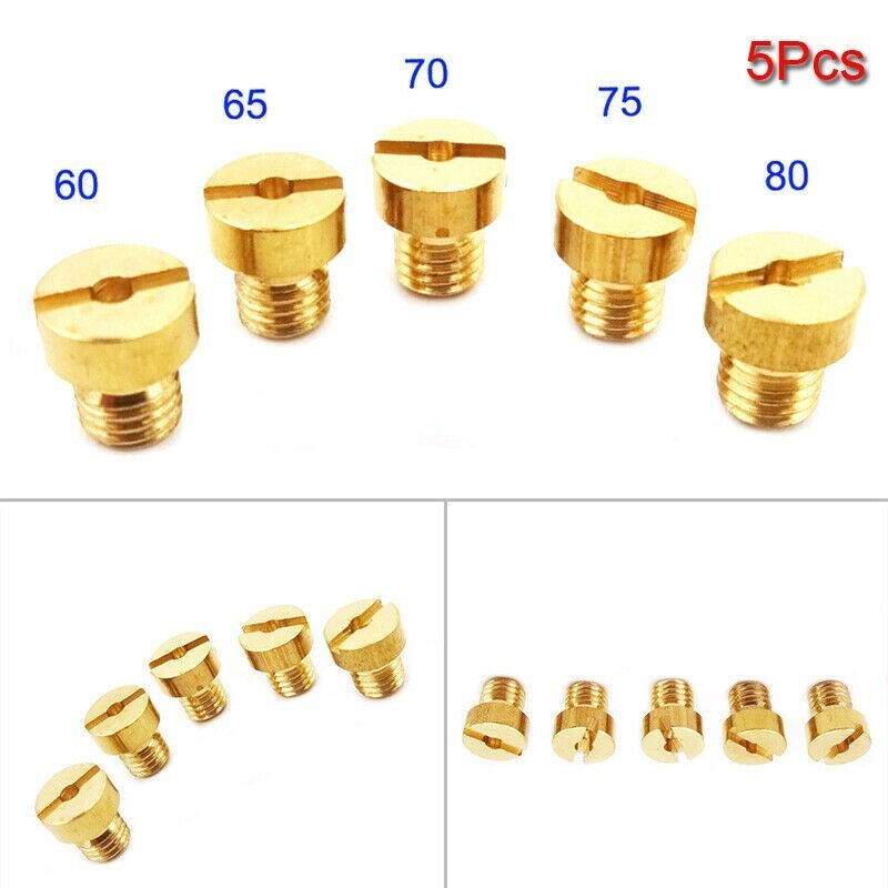 Carburetor Jets 60,65,70,75,80 For Motorized-Bicycle Racing Carb 50cc 60cc/80cc
