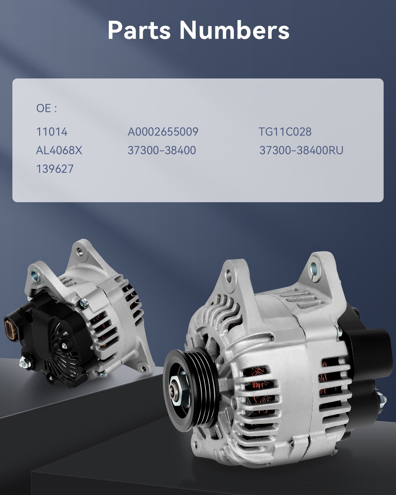 New Alternator 12V for 2003-2005 for Kia Magentis 2.4L  for Kia Optima 2.4L A0002655009