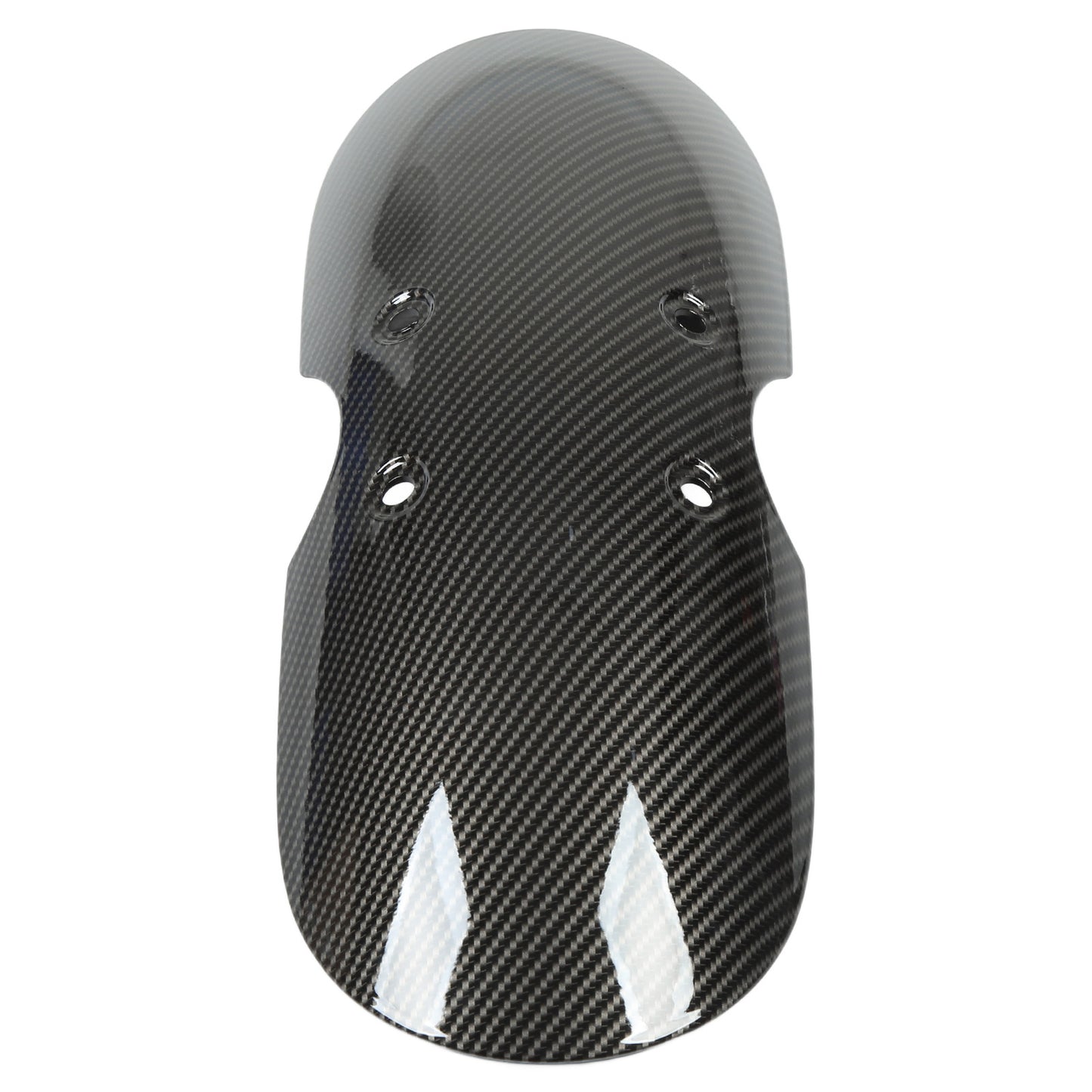 New Motorcycle Front Mudguard Carbon Fiber Style Mudflap Splash Extender For