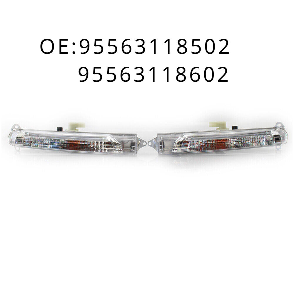 1. Dual front bumper turn signals LH&RH 95563118502 for Cayenne 2008-10; n