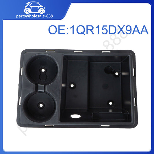 For 10-16 for Dodge for Ram Full Center Console Cup Holder  Bin Storage New 1QR15DX9AA