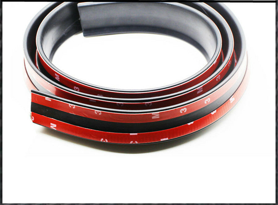 Car boiler wing lip sticker using super strong automotive story 4.9 ft x 1- n