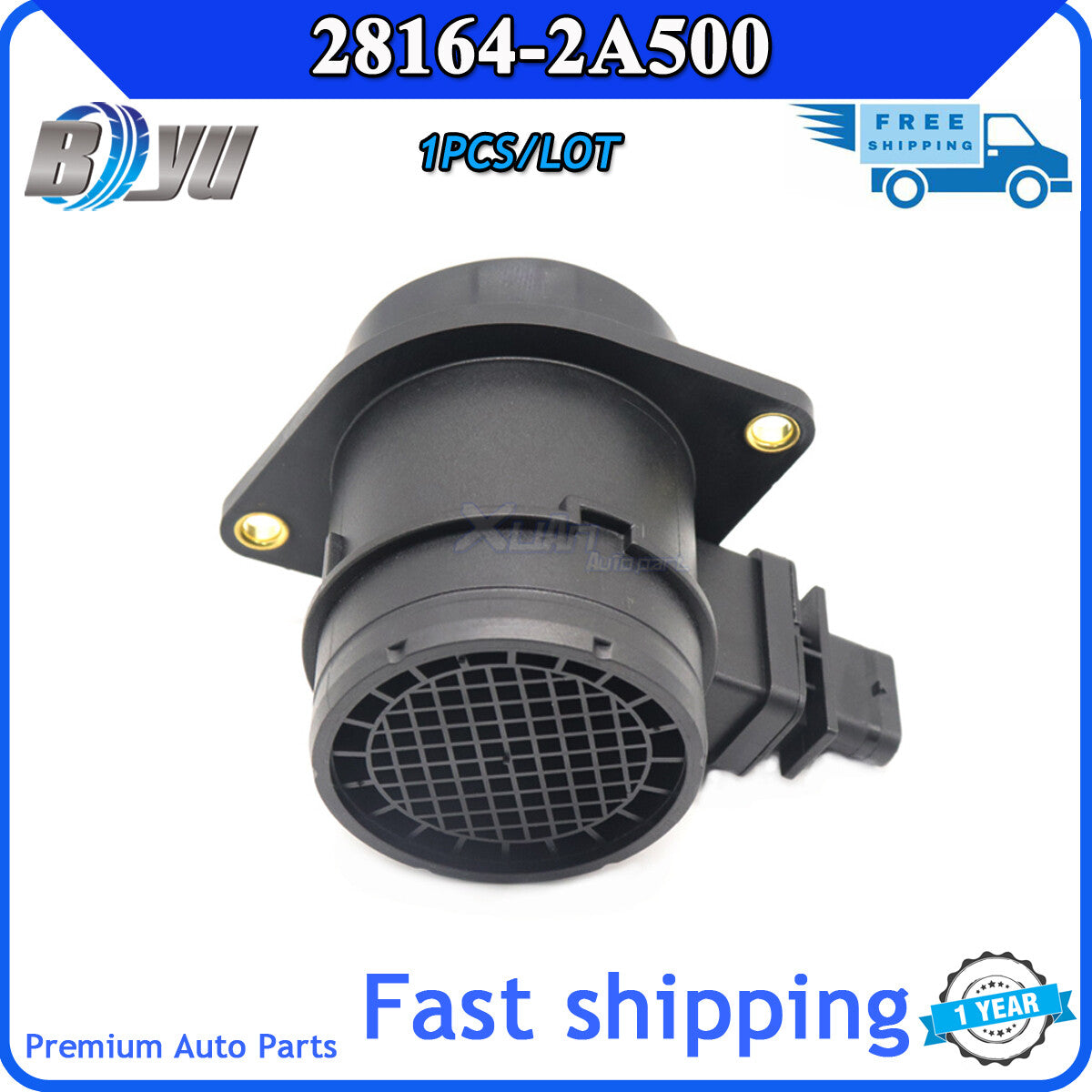 0281002723 Mass air flow meter sensor for Hyundai for Kia 05-15 28164-2A500 - v