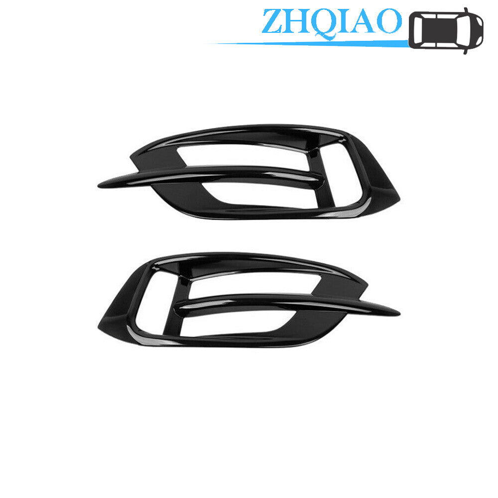 2pcs ABS Black Rear Fog Light Lamp Cover Trim Fit for 2016-2020 for HONDA for Civic 10th