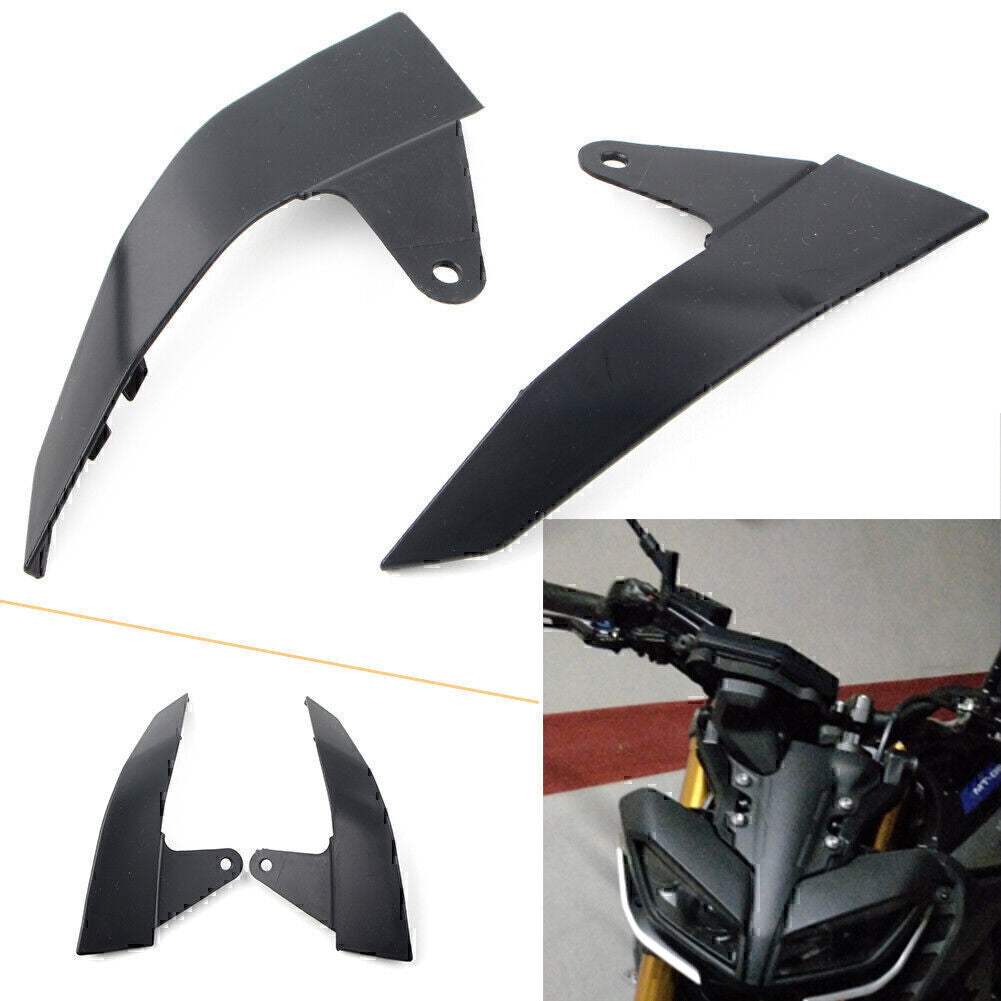 Headlight Side Panel Fit for YAMAHA MT09 FZ09 2017-2019 Black