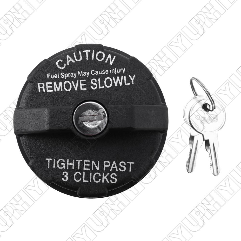 Black Locking Gas Fuel Cap for Jeep for Wrangler TJ 1997-2000 /Cherokee XJ 1984-1999 Q