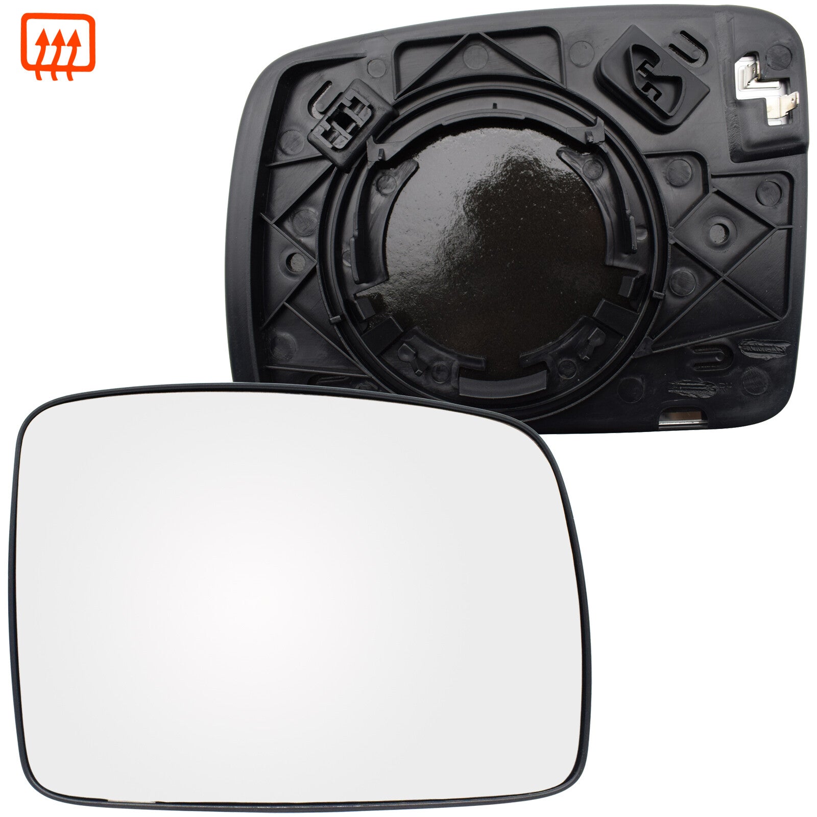 for Land Rover Discovery 3 Freelander 2 Range Right Hand Side Wing Mirror Glass Q