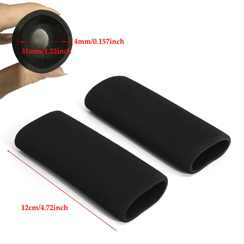 Vehicle handlebars, foam lever covers, universal anti-slip for motorcycles, all-terrain vehicles, and bicycles. n